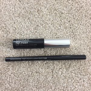 Clinique Mascara and Eyeliner set